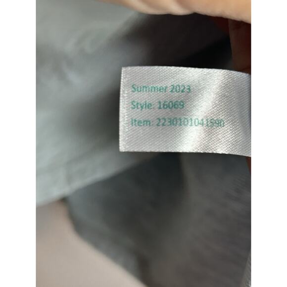 Marine Layer Large Light Blue Short Sleeve Polo Shirt Casual Workwear - Picture 6 of 9